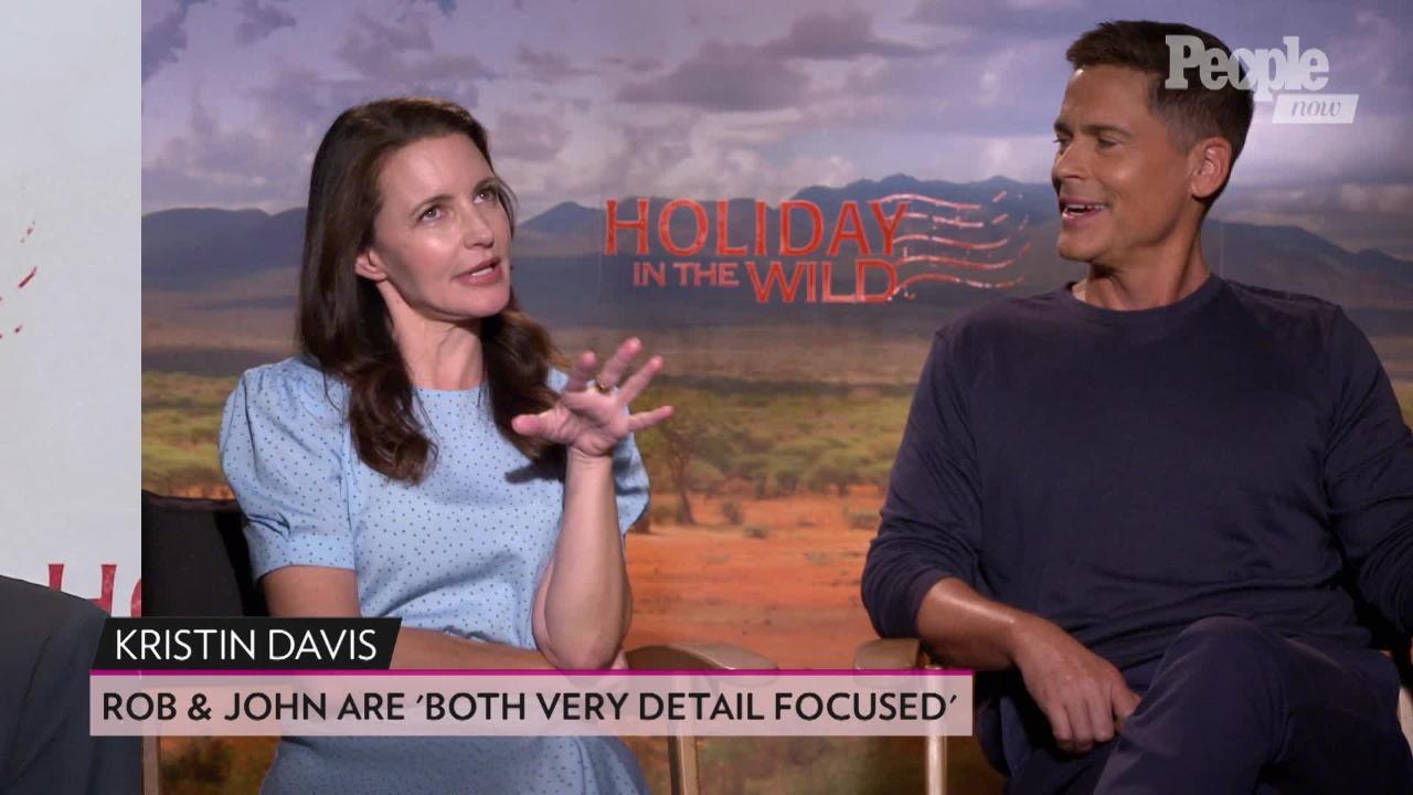 Rob Lowe 'Loved' Teaching Son John About 'Acting & Filmmaking' on Set of 'Holiday in the Wild'