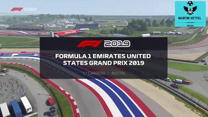 F1 2019 GRAN PRIX USA gran premio de EEUU CON VERSTAPPEN