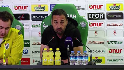 Bursaspor-Balıkesirspor maçının ardından - BURSA