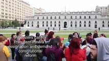 Chileans react to protests and current government