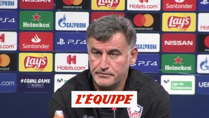 Galtier «Ça doit passer» - Foot - C1 - LOSC