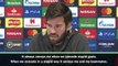 Conceding stupid goals annoys me - Alisson Becker