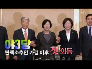 야3당 대표, 황교안 권한대행과 만남 제안...與는 제외