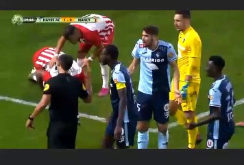 Le Havre 1 - 1 Nancy (Penalty) Vagner  Goal 04.2019 FRANCE Ligue 2
