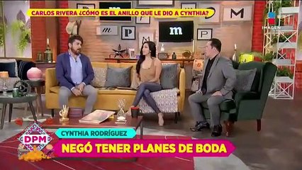 ¿Carlos Rivera ya le dio anillo a Cynthia Rodríguez?