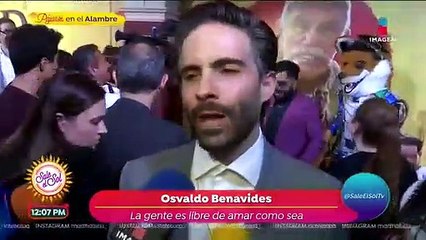 ¡Osvaldo Benavides reacciona a su ruptura con Esmeralda Pimentel!|