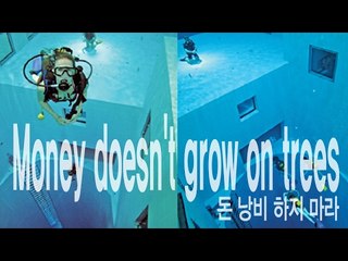 Money doesn't grow on trees - 돈 낭비 하지 마라