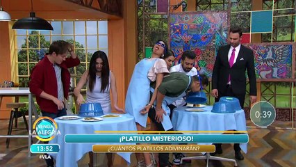 ¿Piedra, Papel o Tijera en el Platilo Misterioso? | Venga La Alegría | Presentado por Elektra