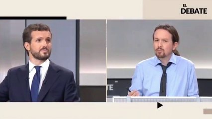 El lapsus de Pablo Iglesias en el debate: confunde "manadas" con "mamadas"