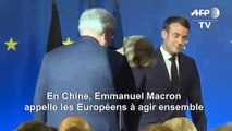 Emmanuel Macron en Chine: rencontre avec des entrepreneurs