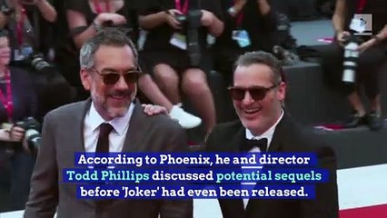 Joaquin Phoenix Hints at 'Joker' Sequel
