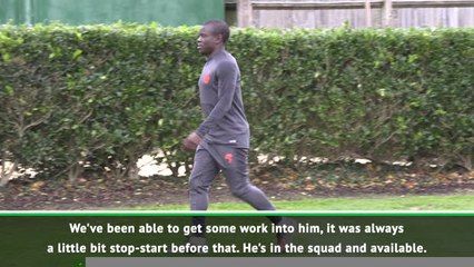 No complaints for Lampard's 'nice problem' with Kante