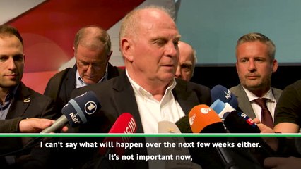 Hoeness insists Bayern have 'no dirty laundry to wash' after Kovac sacking