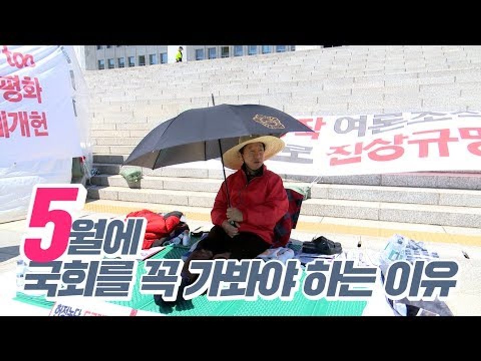 "5월에는 국회로 놀러오세요(feat. 자유한국당 김성태 원내대표)"