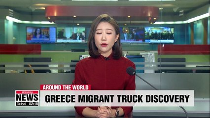 Police find 41 mostly Afghan migrants alive in refrigerator truck in Greece