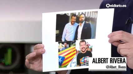 Rivera: "Este es Salvini, socio de Abascal y defensor del movimiento separatista"