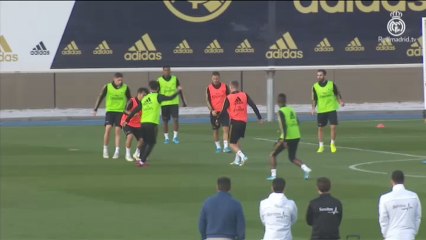 Bale y James ya pisan el césped pero trabajan en solitario