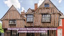 You can stay in Harry Potter’s childhood home on Airbnb, and we’re heading for the Floo Network right now