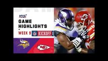 Chiefs vs Vikings Week 9 Highlights | NFL 2019 (03/11/2019)