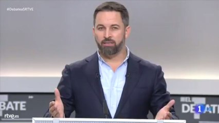 El 'minuto de oro' de Santiago Abascal