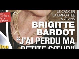 Brigitte Bardot anéantie, deuil, soutien qui lui met du baume au coeur