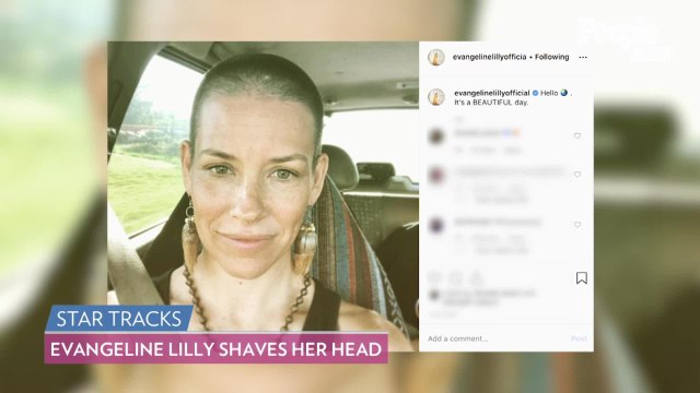 Evangeline Lilly Shaves Off All of Her Hair – See the Entire Transformation