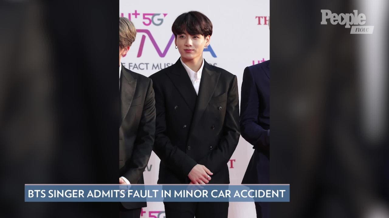 BTS Member Jungkook Involved in 'Minor' Car Accident