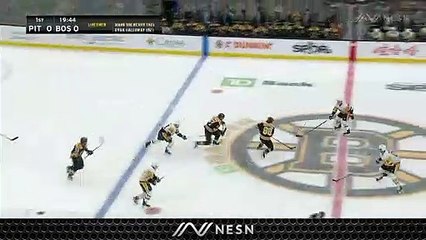 Bruins, Penguins Both Pressing Hard In Monday's Contest At TD Garden