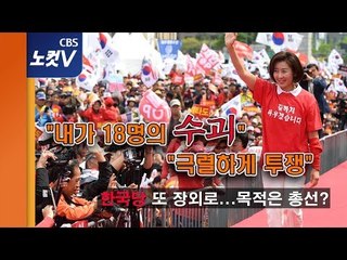 자유한국당 또 장외집회...목적은 패스트트랙 저지? 내년 총선?