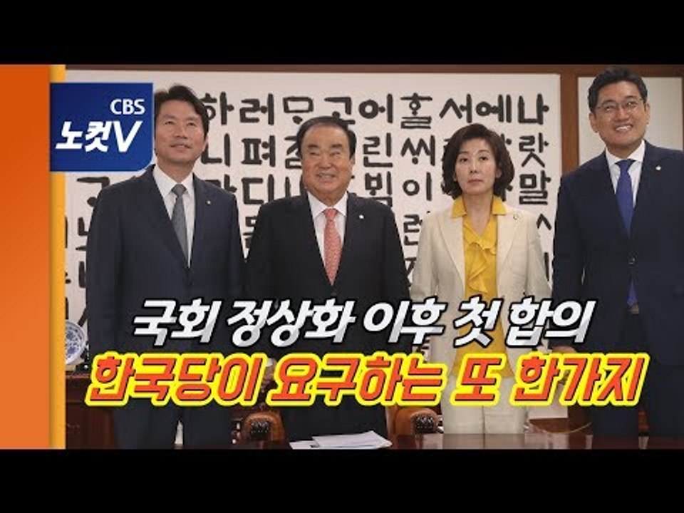 여야 3당,日 경제보복 첫 대응 '국회 결의안, 방일단 파견' 합의
