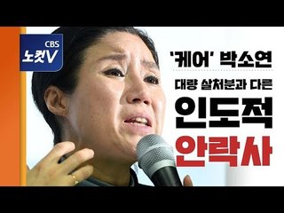 '안락사 논란' 케어 박소연 기자회견 "나를 욕해도 좋지만 비참한 현실 봐 달라"