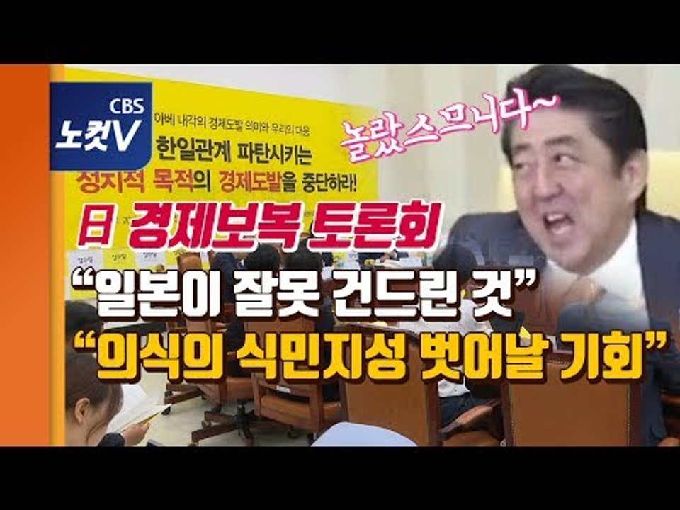 日경제보복 토론회 “일본이 잘못 건드린 것..의식의 식민지성 벗을 기회”