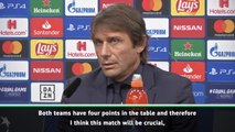 Conte stresses importance of 'crucial' Dortmund fixture