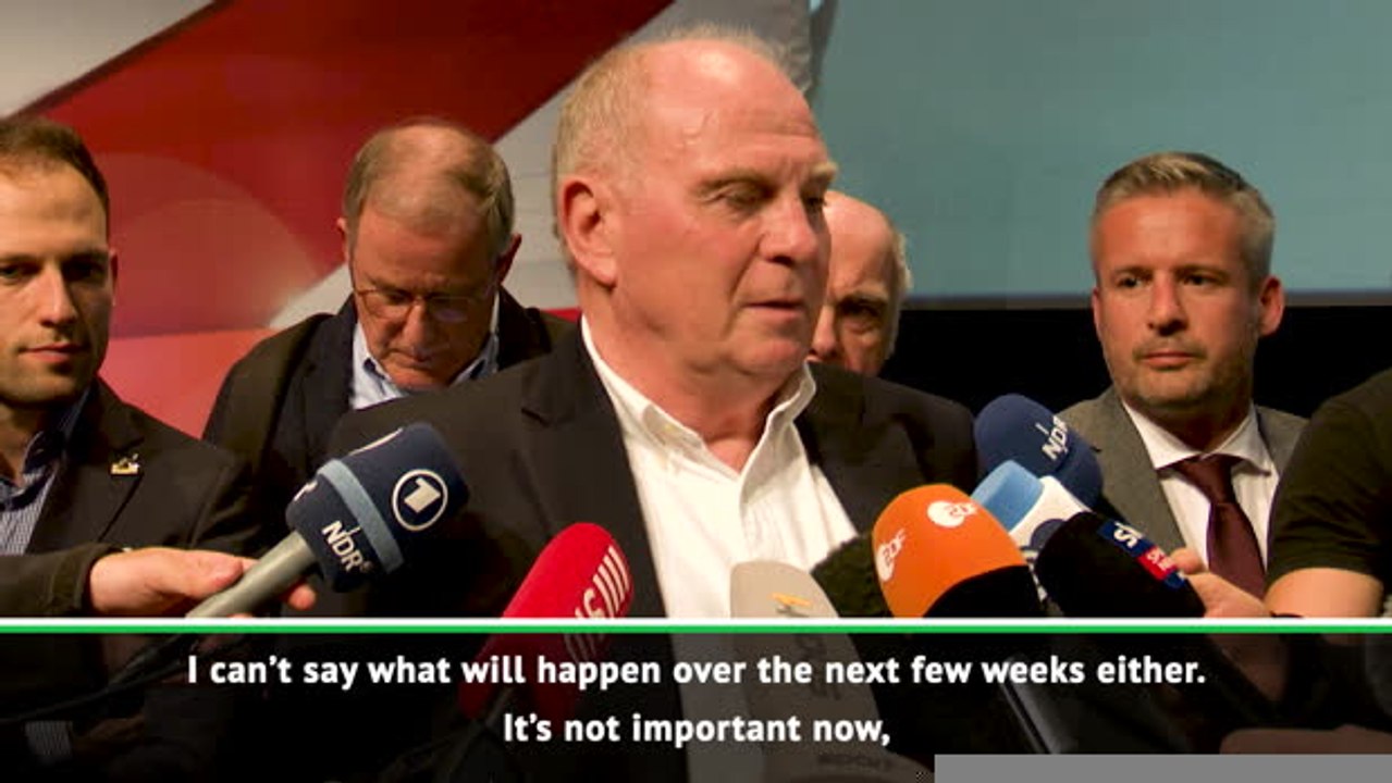 Hoeness insists Bayern have 'no dirty laundry to wash' after Kovac sacking