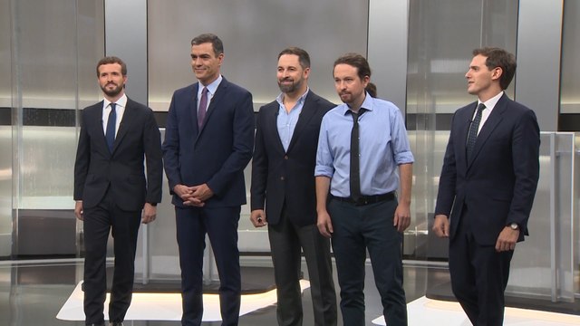 Los cinco principales candidatos a la Presidencia debaten sus propuestas