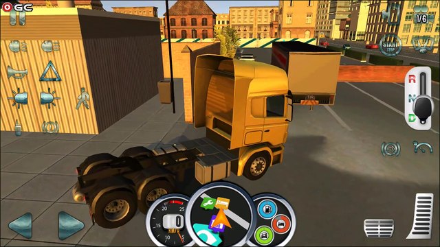 Euro Truck Driver 2018 - Cargo Livestock Paris - ETS Truck Simulator Android Gameplay #9