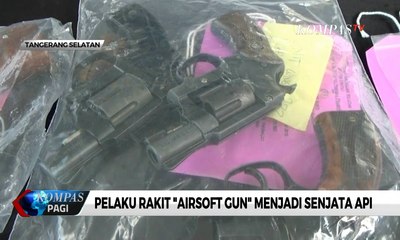 Nekat, Rakit Air Soft Gun Jadi Senjata Api dan Dijual