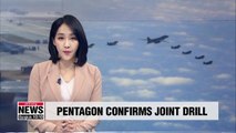 S. Korea-U.S. combined flying training to proceed as planned: Pentagon