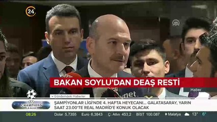 Bakan Soylu'dan DEAŞ resti: Hepsini ülkelerine göndereceğiz