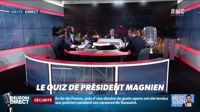 Combien de questions Philippe Martinez a-t-il posées à Jean-Jacques Bourdin ?... Relevez le quiz du Président Magnien ! - 05/10