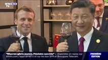 Quand Emmanuel Macron promeut la gastronomie française à Xi Jinping à la foire de Shanghaï