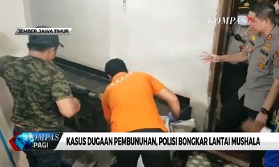 Kasus Mayat Dikubur Cor, Ditemukan Baju Korban dan Linggis