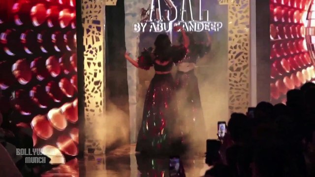Kartik Aaryan, Bhumi Pednekar and Ananya Panday Grand Ramp Walk For Abu Jani-Sandeep Khosla