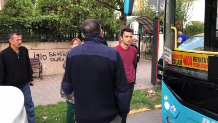 Otobüs şoförü ile yolcu arasında ilginç “para” kavgası