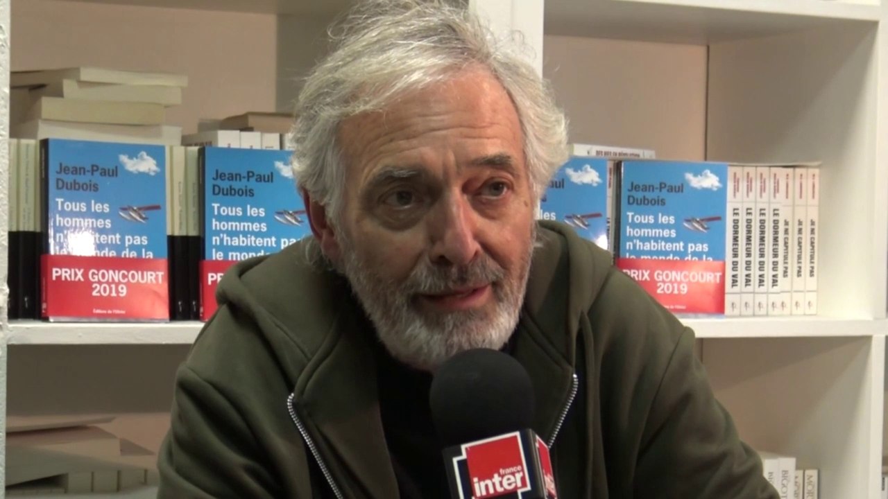 Jean-Paul Dubois, lauréat du prix Goncourt 2019 : "Je suis d'un naturel pessimiste, ce qui fait que quand j'arrive premier j'ai l'air ébahi, un peu stupide"