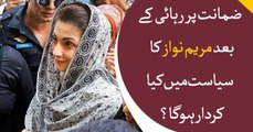 Will Maryam start politics all-over again now