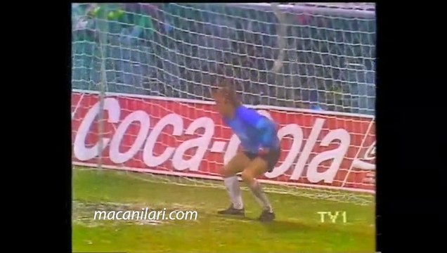 22.11.1989 - 1989-1990 UEFA Cup 3rd Round 1st Leg Rapid Wien 1-0 RFC Liege (Turkish Commentator)