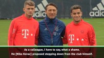 Favre sorry to see Kovac lose his job