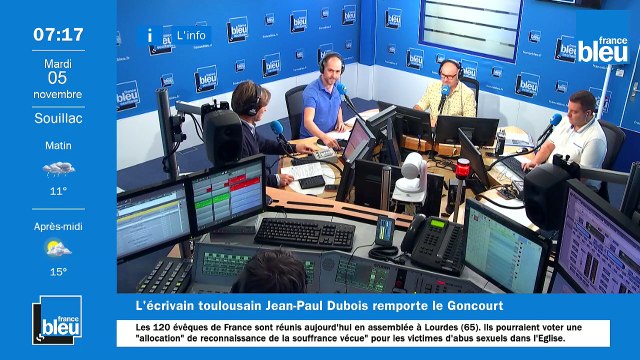 Bernard Pivot : il y a toujours Toulouse dans les livres de Jean-Paul Dubois