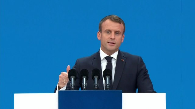 À Shanghaï, Emmanuel Macron rappelle l'importance de confirmer de nouveaux engagements climatiques pour 2030 et 2050